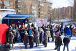 «Красная Масленица»: Депутаты-коммунисты проводили зиму вместе с заельцовцами 